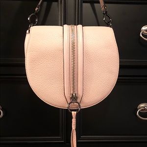Rebecca Minkoff pink leather crossbody